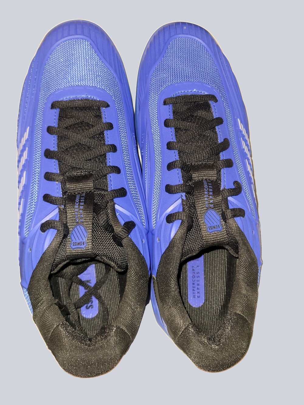K-Swiss Hypercourt Express 3 Men's Tennis Shoes Blue Black New, SIZE 1.5